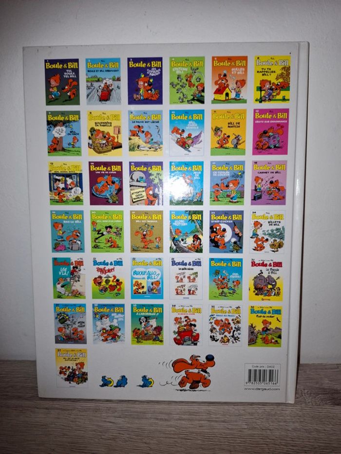 Bande dessinée Boule & Bill est un gros rapporteur - photo numéro 2
