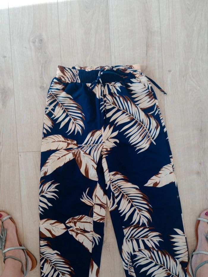 Pantalon femme fluide M tropical p - photo numéro 11