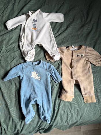 Lot de 3 pyjamas 