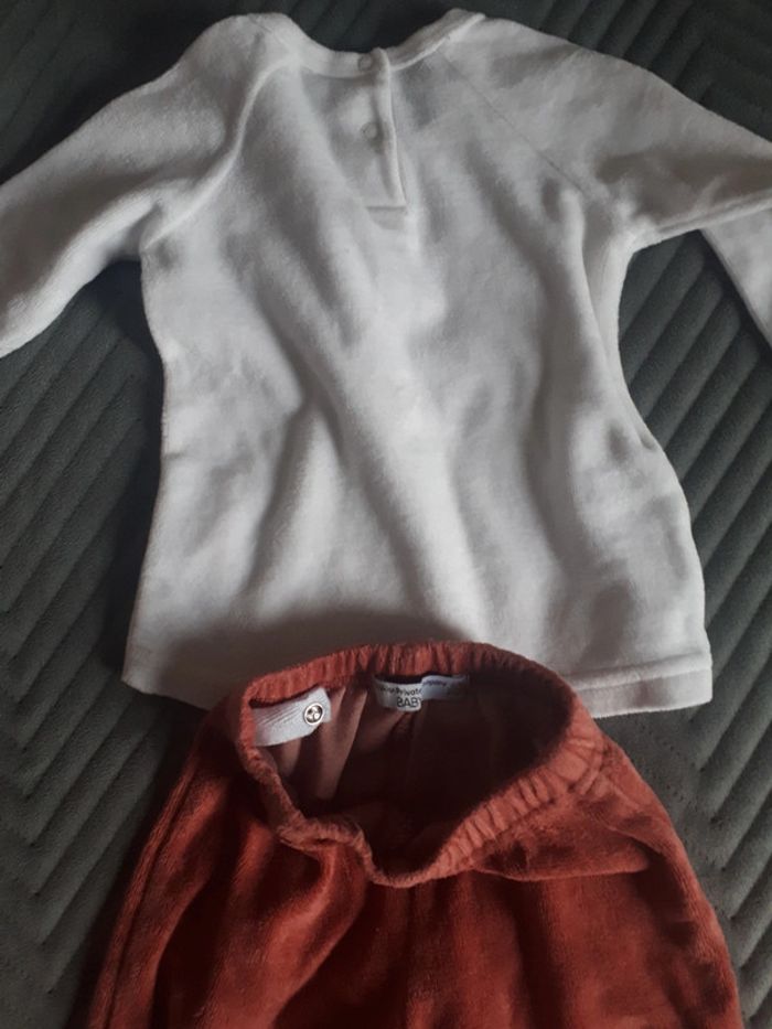 Pyjama fille 6 mois - photo numéro 2