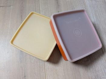 Tupperware boîte carré