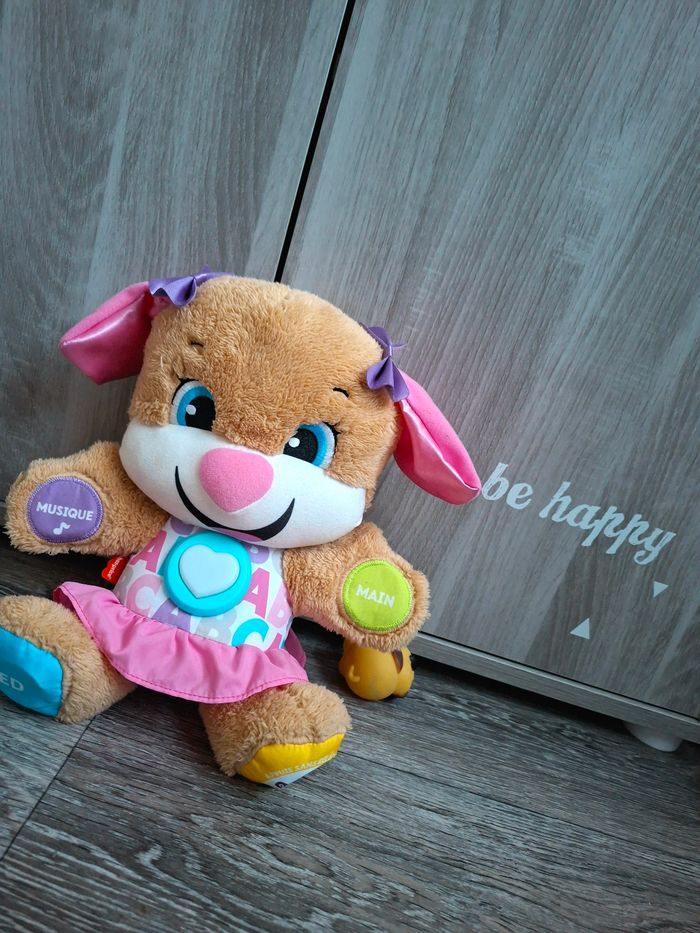 Peluche interéractif fisher-price 6/36M