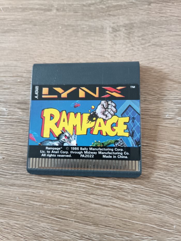 Lot jeux pour console lynx - photo numéro 3
