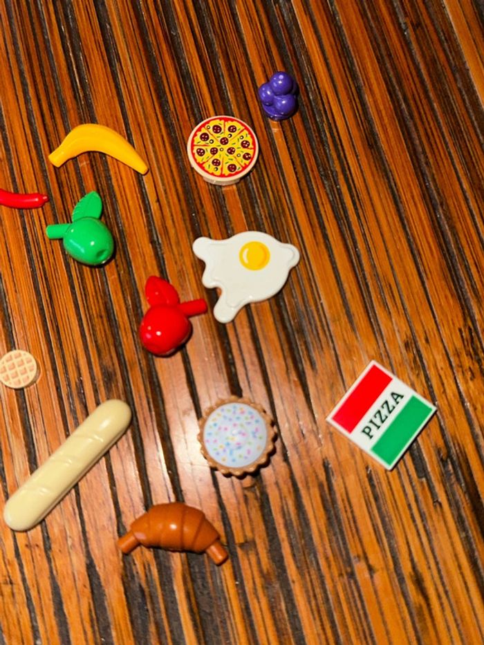 15 accessoires pour figurines Lego (aliments) - photo numéro 3