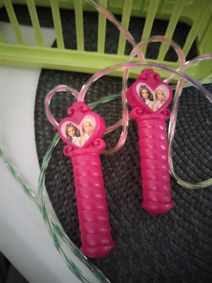 Jouet Égouttoir enfant + corde à sauter Princesses Disney neuf - photo numéro 7