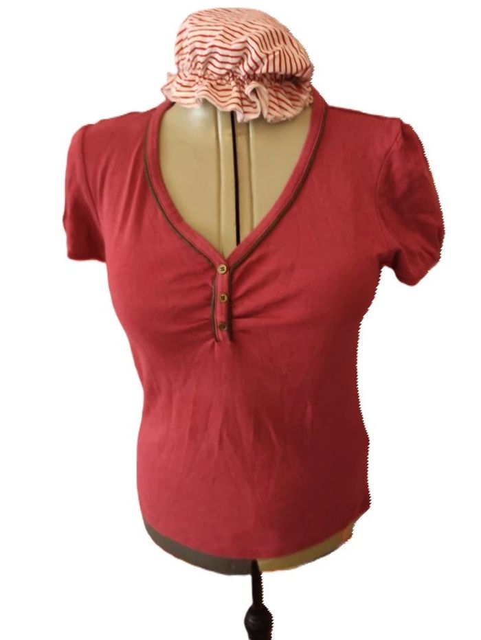 Tee shirt bordeaux Bnk Taille 42