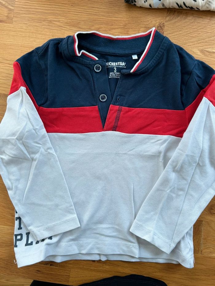 Lot 3 t-shirt manches longues garçon - Taille 3 ans - photo numéro 2