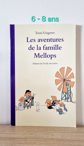 Livre jeunesse "Les aventures de la famille Mellops"