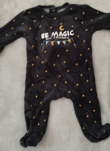 Pyjama velours 3 mois