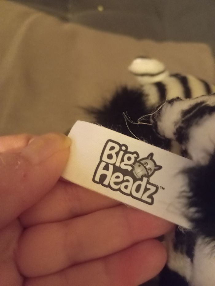 Peluche zèbre - photo numéro 4