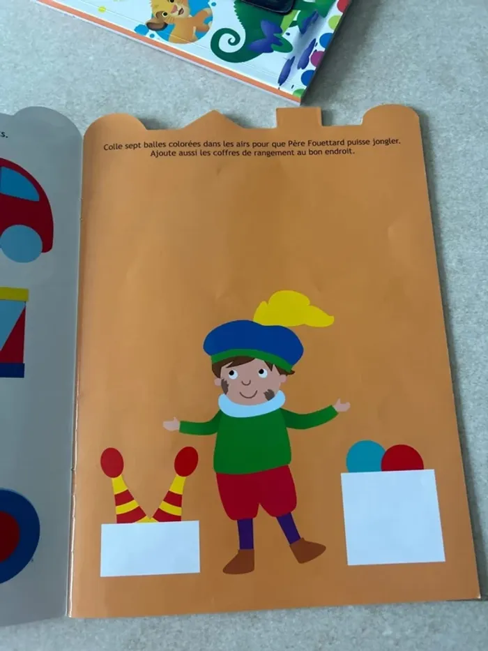 Livre Gommettes en folie Saint Nicolas - photo numéro 4