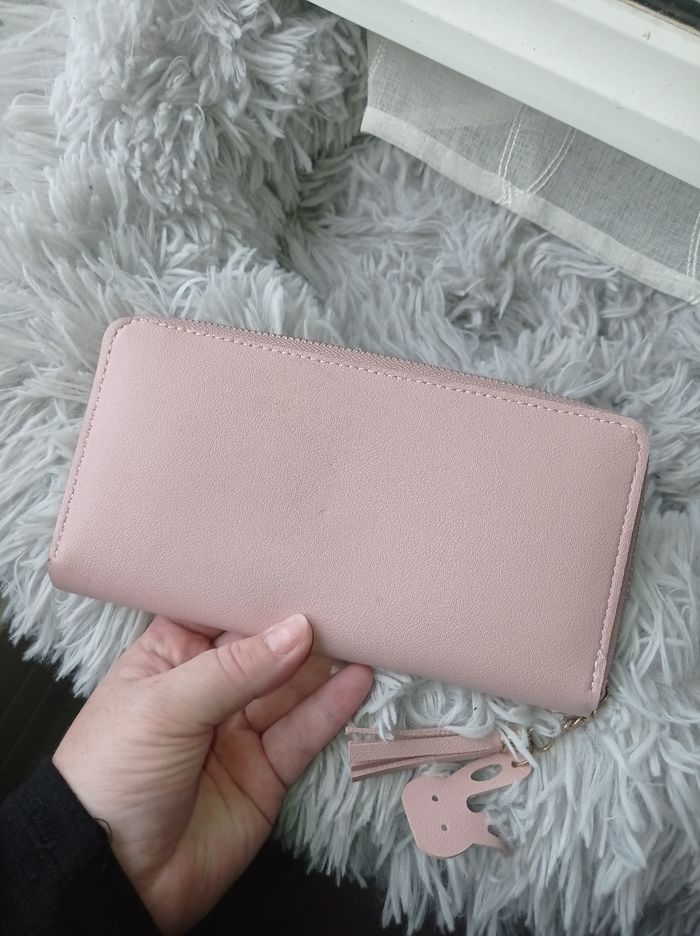 Portefeuille rose femme - photo numéro 3