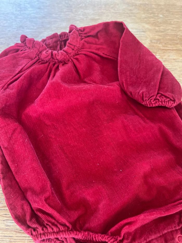 Bodie velours rouge Kiabi - photo numéro 2