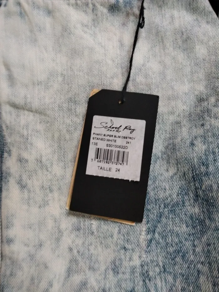 Pantalon jeans School Rag taille XS - photo numéro 3