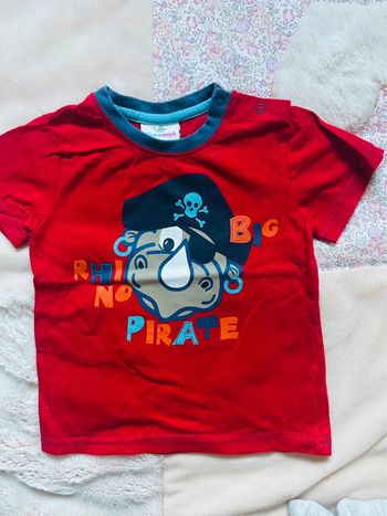T-shirt pirate 2ans