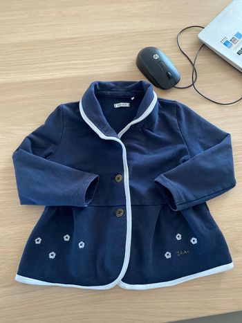 Veste ikks cintrée bleu marine neuve