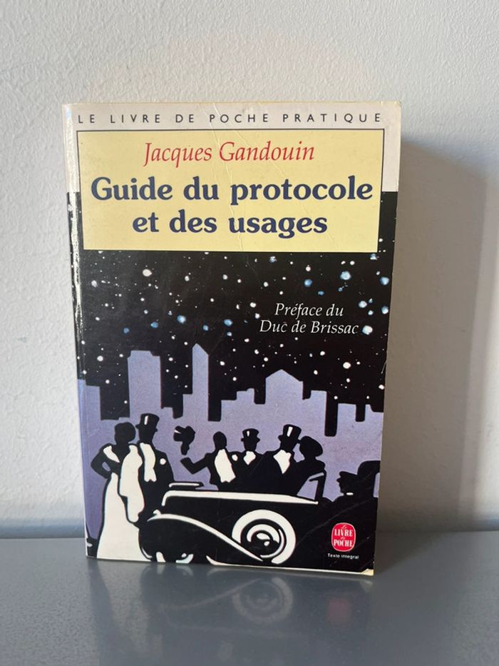 Livre Guide du protocole et des usages
