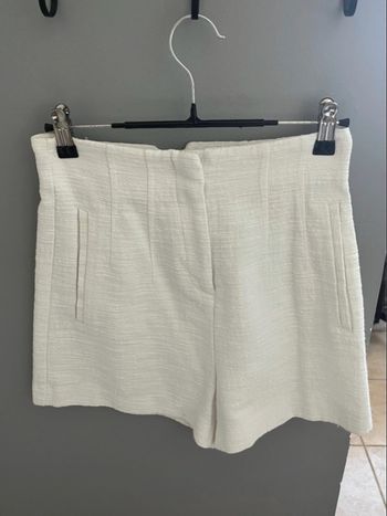 Short blanc Zara