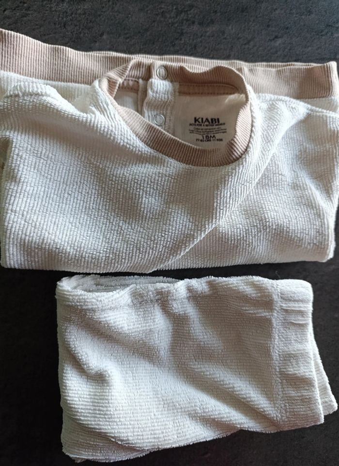 Pyjama 2 pièces mixte
Taille 18 mois Kiabi - photo numéro 3