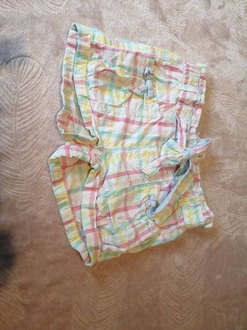 Très beau short à carreaux