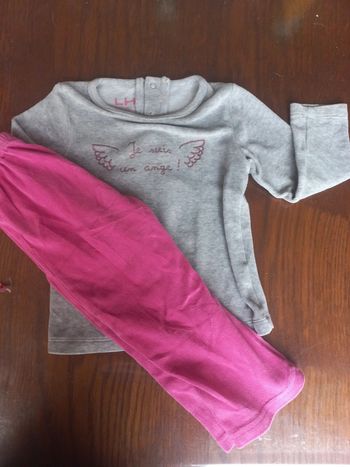 Pyjama  je suis un ange 3ans la halle