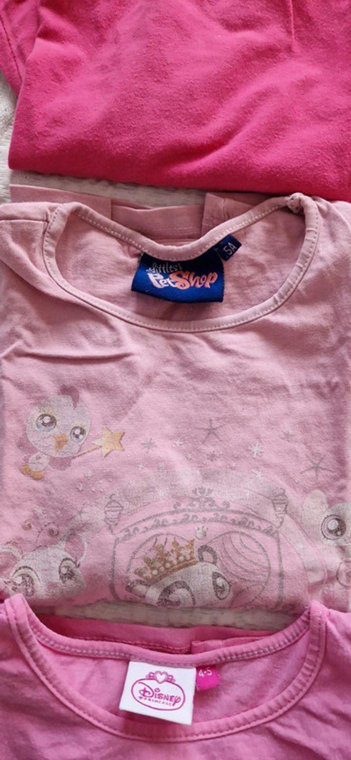 Lot de 13 t-shirts manches longues fille 5 ans - photo numéro 10