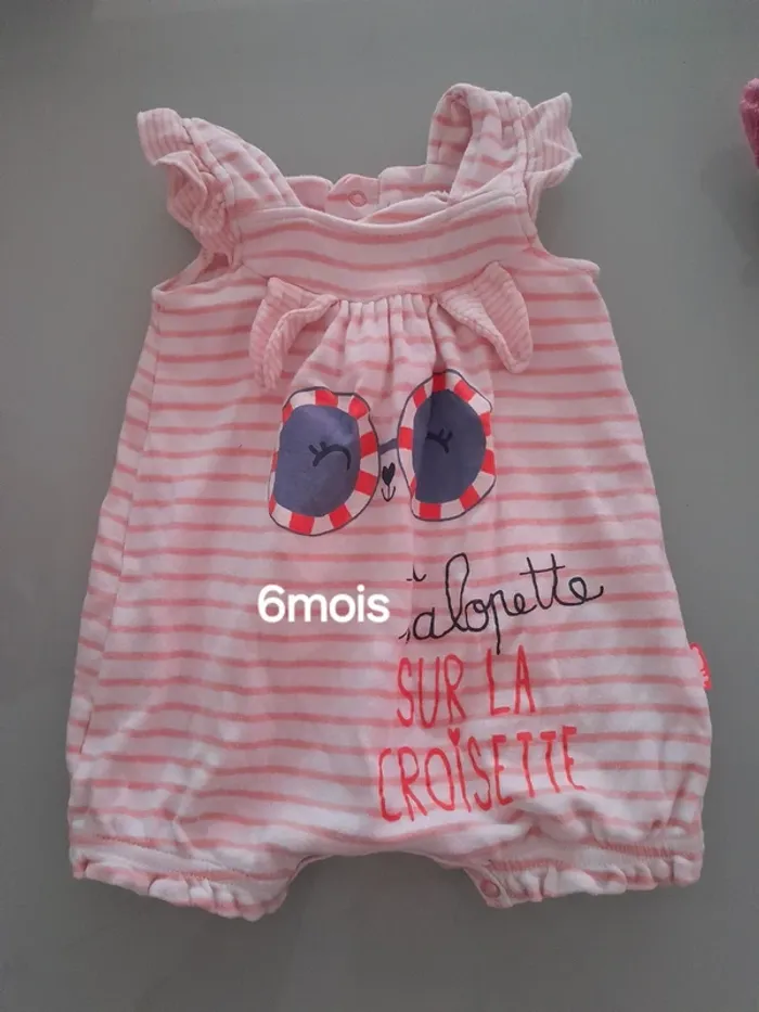 Combinaison fille 6 mois