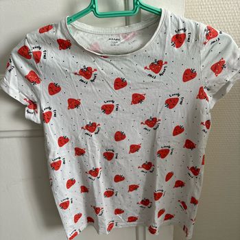 Tee shirt fraise