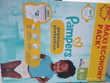 Pampers taille 6