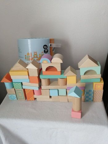 bloc de construction jeu en bois 