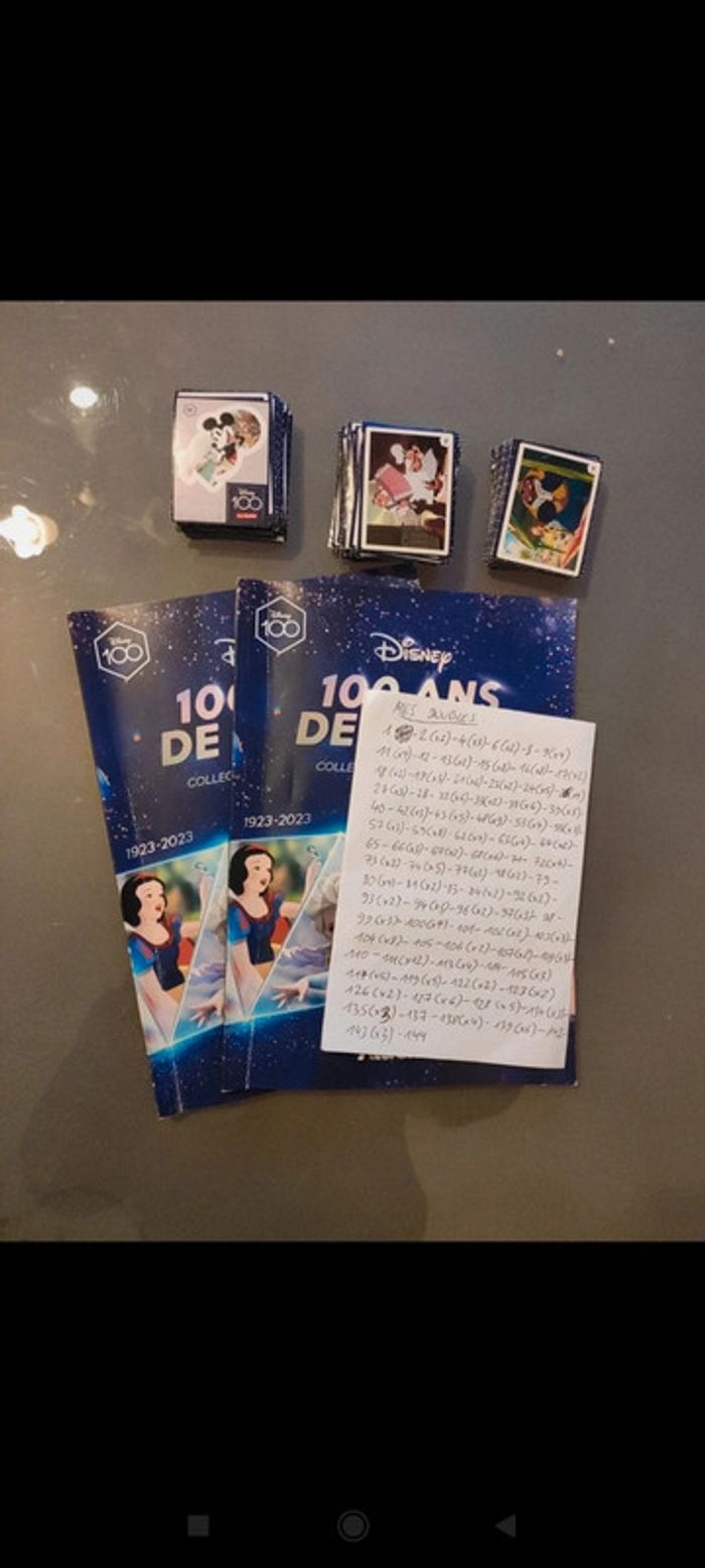 Album Disney Auchan 100 ans de magie mise à jour