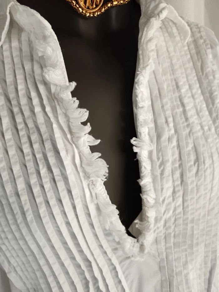 Gérard Darel | Robe blanche bohème chic | t. L - photo numéro 6