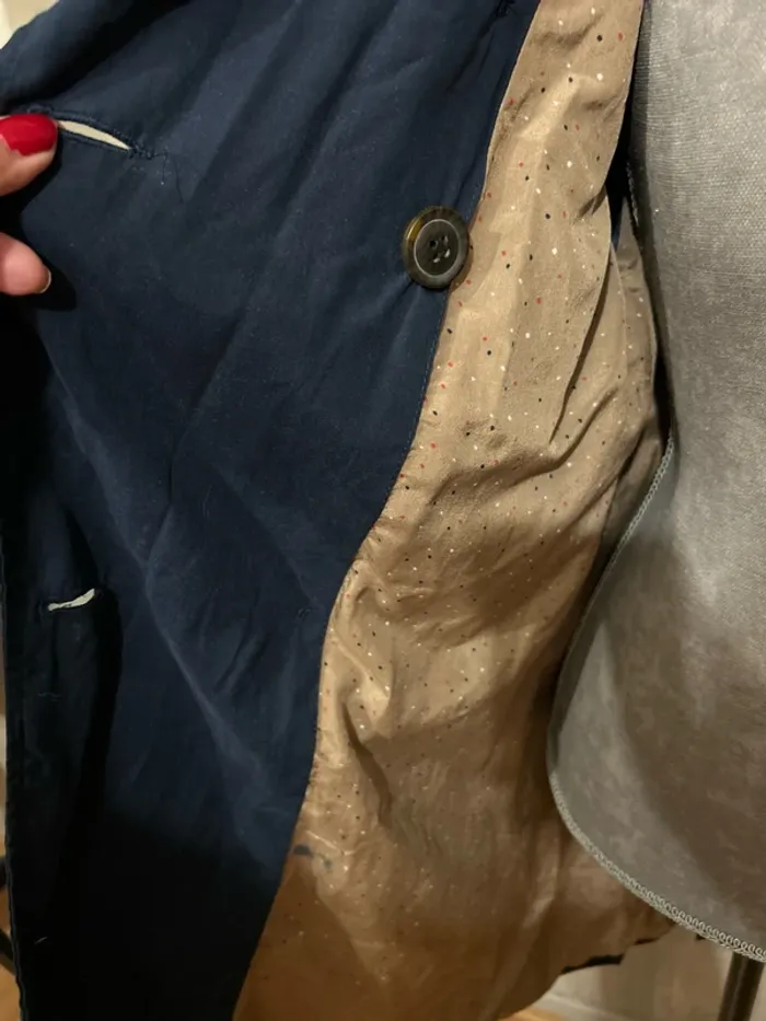 Trench bleu - photo numéro 7