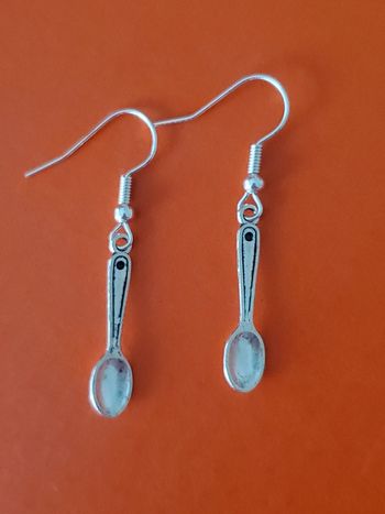 Boucles d'oreilles cuillère