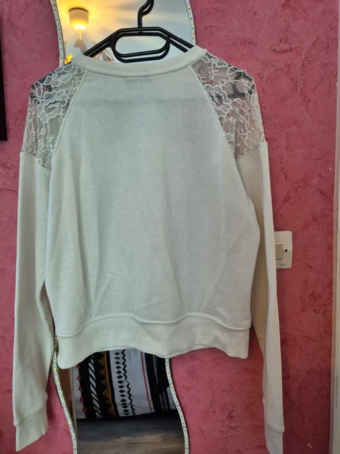 Pull blanc Terranova - photo numéro 2