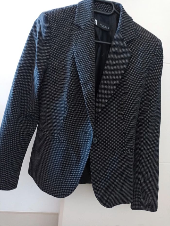 Blazer a pois Zara taille S