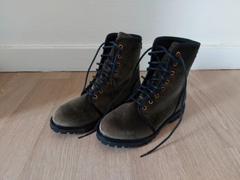 Esprit Bottines Kaki Foncé
