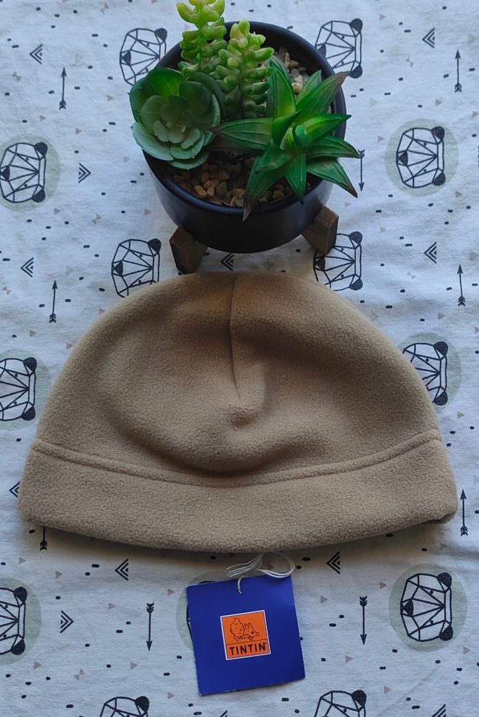 Bonnet Tintin neuf garçon taille XS - photo numéro 3