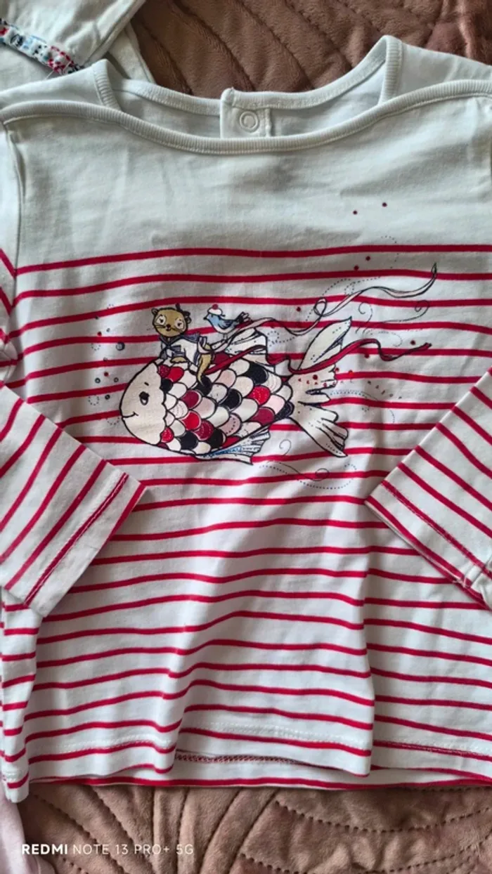 Lot tee shirt bodi sergent major - photo numéro 4