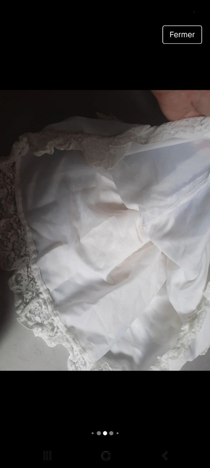 Robe baptême broderie princesse - photo numéro 10