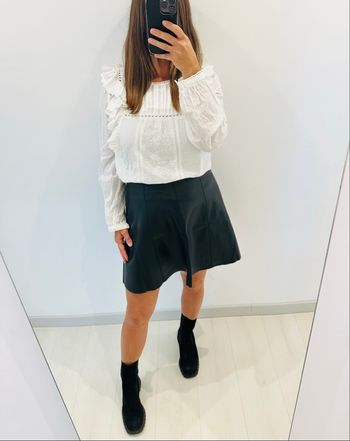 🌸Jupe - Vero Moda - noir - similicuir 🌸 