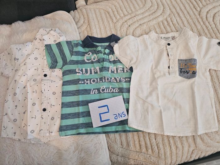 Lot tee-shirt 2 ans