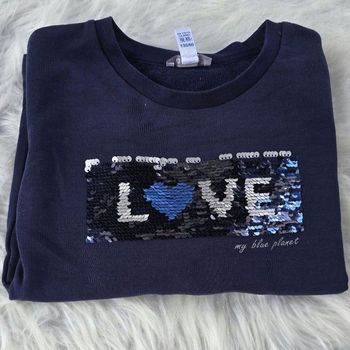 Neuf (non porté) 🤩😍 sweat mi saison 8 ans fille 😍🤩