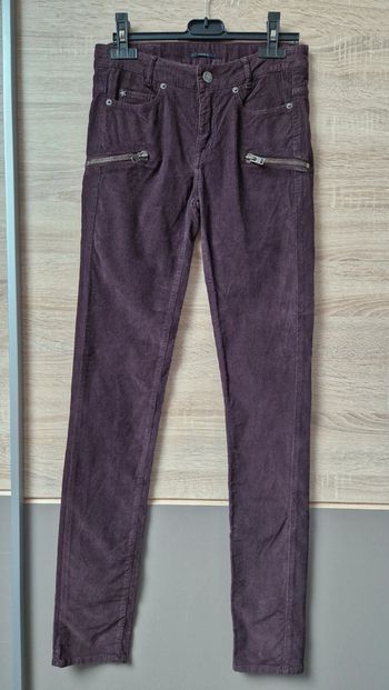 Pantalon style velours.