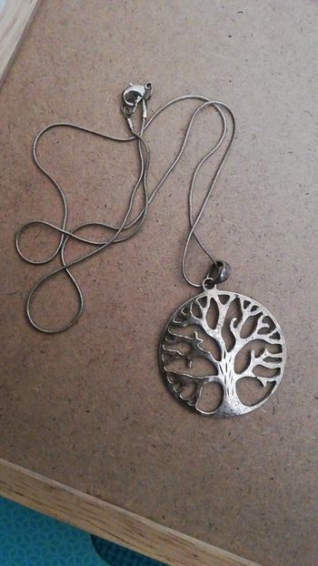 Pendentif arbre en argent 925