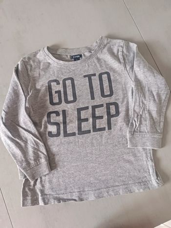 Tee shirt manches longues 3 ans Kiabi