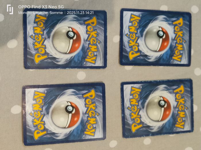 4 cartes Pokémon base 2017 - photo numéro 2