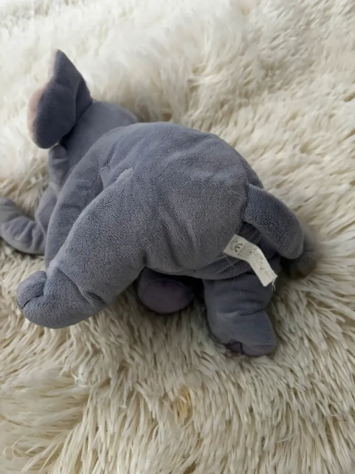 Peluche éléphant - photo numéro 5
