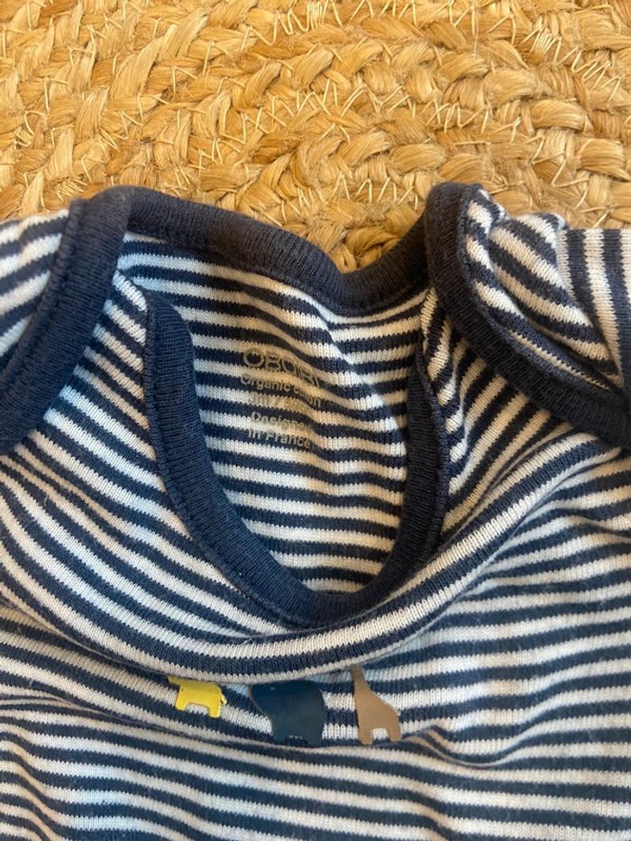 Body garçon 3 mois OBAIBI - photo numéro 2