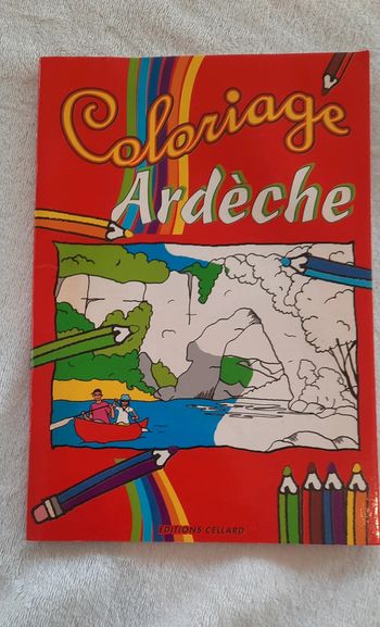 Coloriage l'Ardèche